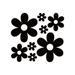 Car sticker Flowers