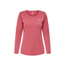 Спортна тениска ONPCLARISA розова, дълъг ръкав, Размери XS - XXL: ZO_187470-XS