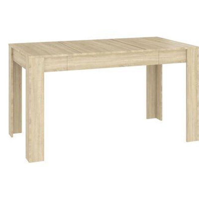 Blagovaonski stol hrast sonoma 140 x 74,5 x 76 cm iveral ZO_804205-A 1