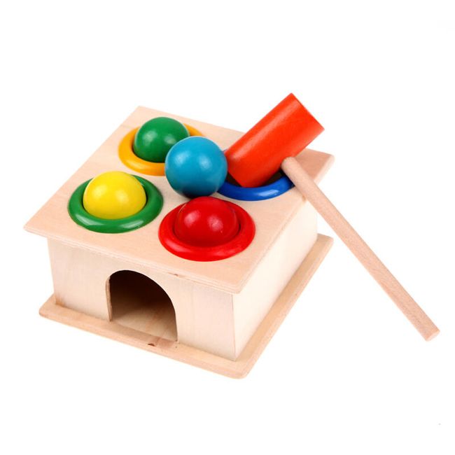 Dřevěná hračka - kladívko 1