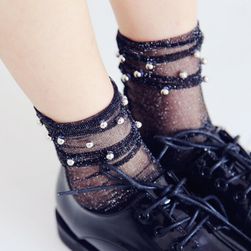 Női zokni vintage gyöngyökkel - 8 változat