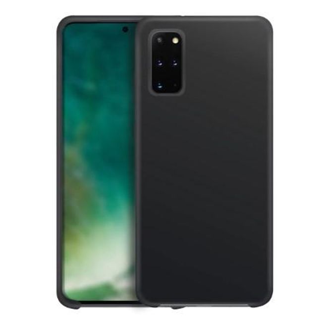 Capac de silicon pentru Galaxy S20+ - negru ZO_184116 1