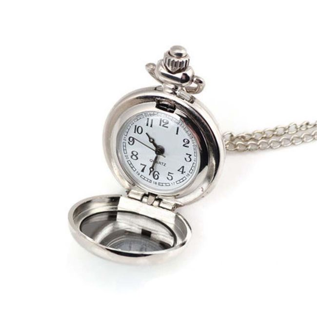 Дамски джобен часовник с флорални мотиви - 6 варианта 1