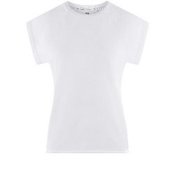 Biała klasyczna koszulka bawełniana, rozmiary XS - XXL: ZO_359019b4-e43d-11ee-a08f-7e2ad47941cc