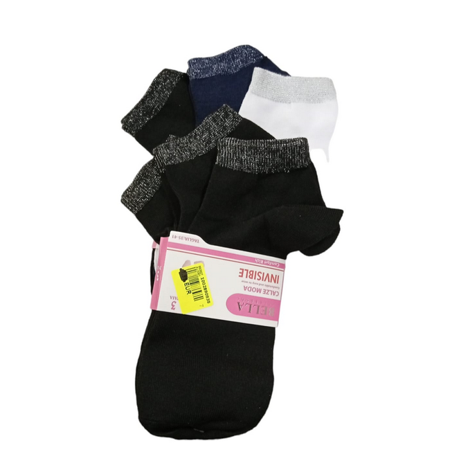 Dámské ponožky 3páry, Velikosti OBUV: ZO_268274-35 1