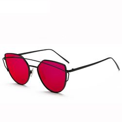 Damskie okulary przeciwsłoneczne w ciekawym stylu - 8 kolorów