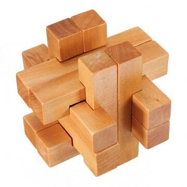 Vzdělávací hračka pro děti - dřevěné puzzle 1