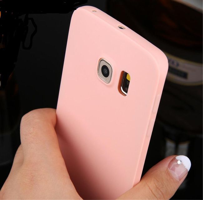 Capac spate pentru Samsung Galaxy S6/S6 Edge/S7 în culori pastelate 1