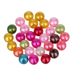 Bleščeče akrilne kroglice - 200 kosov