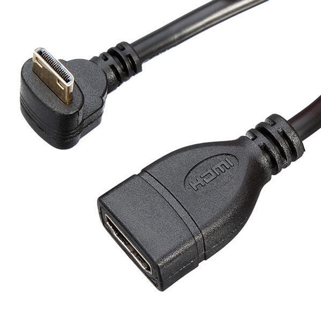 15 cm propojovací kabel HDMI - mini HDMI 1