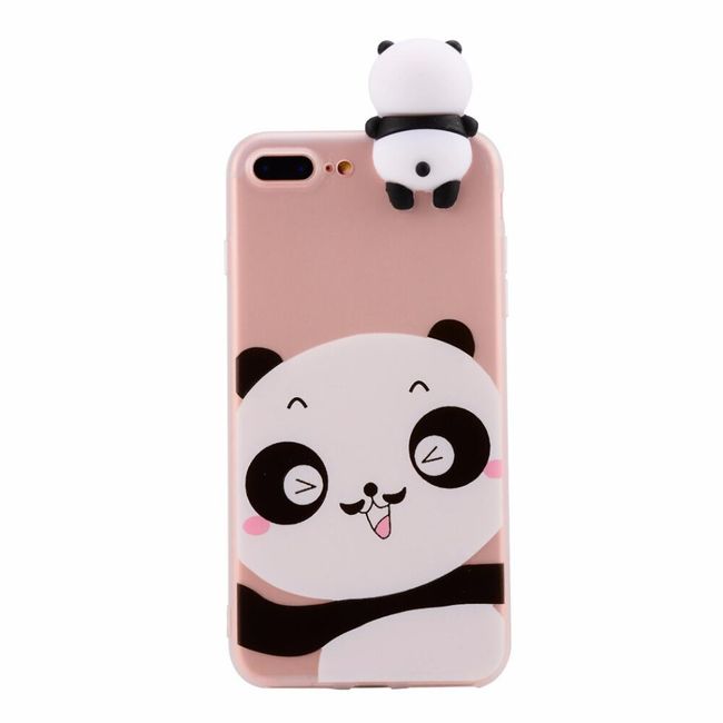 3D telefon fedél panda - 3 változattal 1