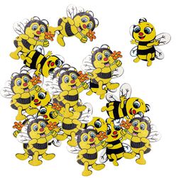 Méh készlet scrapbooking