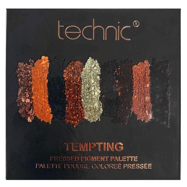 Палитра с пигменти в кафяви нюанси Пресована палитра с пигменти TEMPTING 6,75g ZO_54955 1