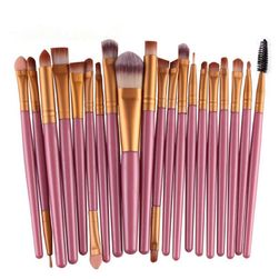 Sada štětců na make-up - 6 barev
