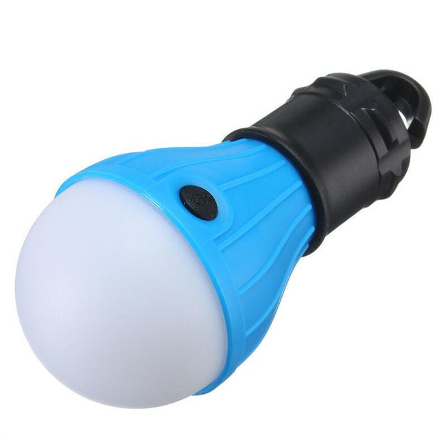 Lanternă LED în formă de bec - diverse culori 1