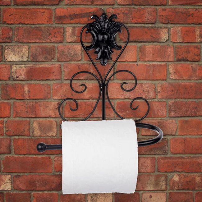 Držač toaletnog papira u crnoj boji 1