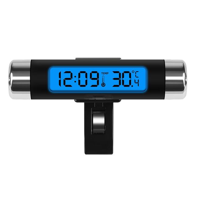 LCD термометър и часовник за автомобил Dione 1