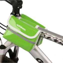 Cyklistická dvojitá brašna na rám jízdního kola - 4 barvy