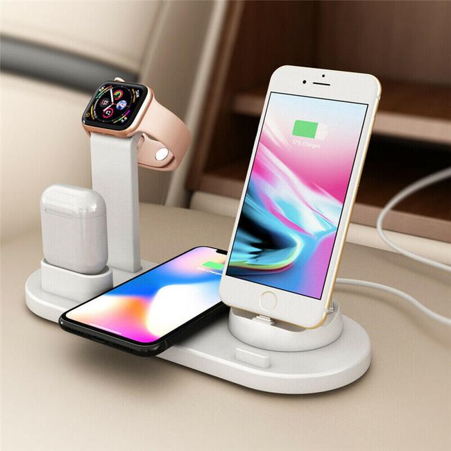 Charging station for iPhone and Apple Watch TF365 1
