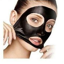 Črna maska za odstranjevanje ogrcev - 5 vrečk