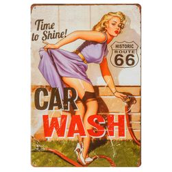 Retro tin sign B06708