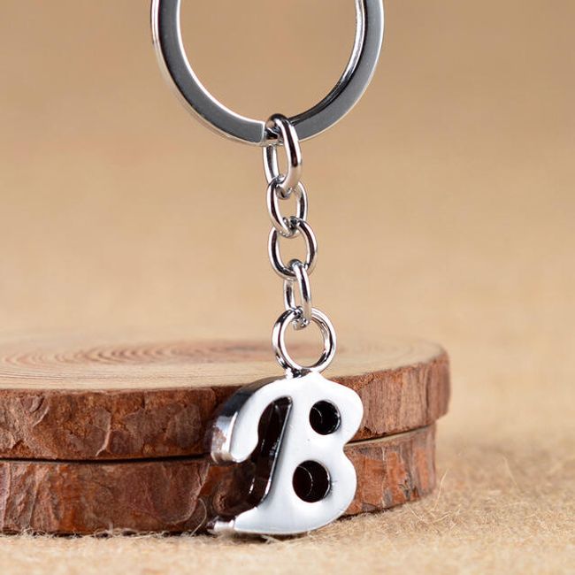 Privezak za ključeve u obliku slova 1