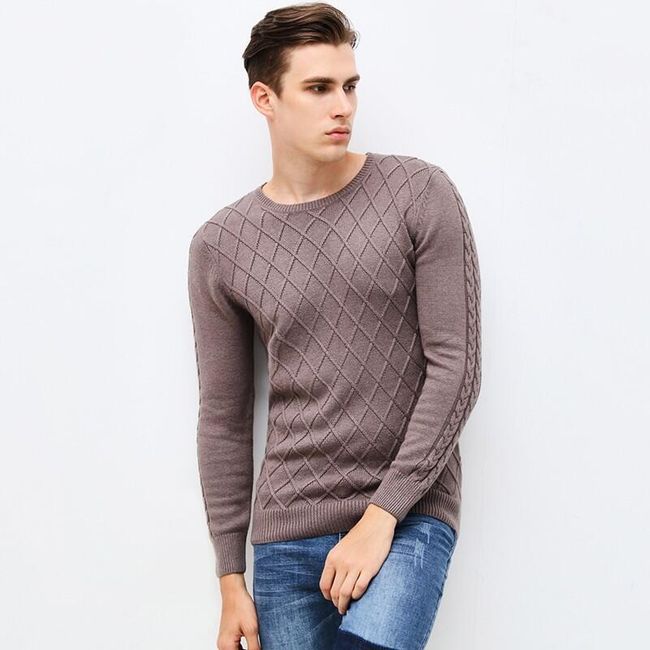 Sweter w romby - 3 kolory 1