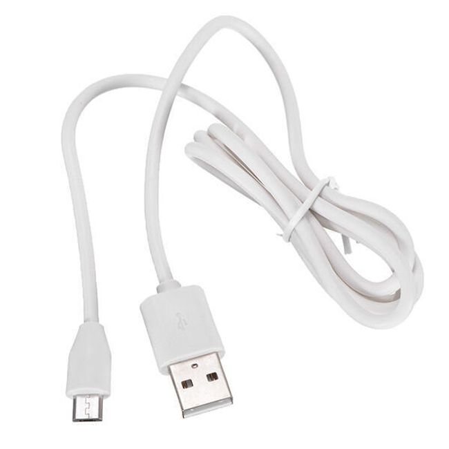 Кабел за данни/зареждане с micro USB в бяло 1