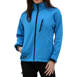 TRESA ženska softshell jakna, modra, velikosti XS - XXL: ZO_55606-M
