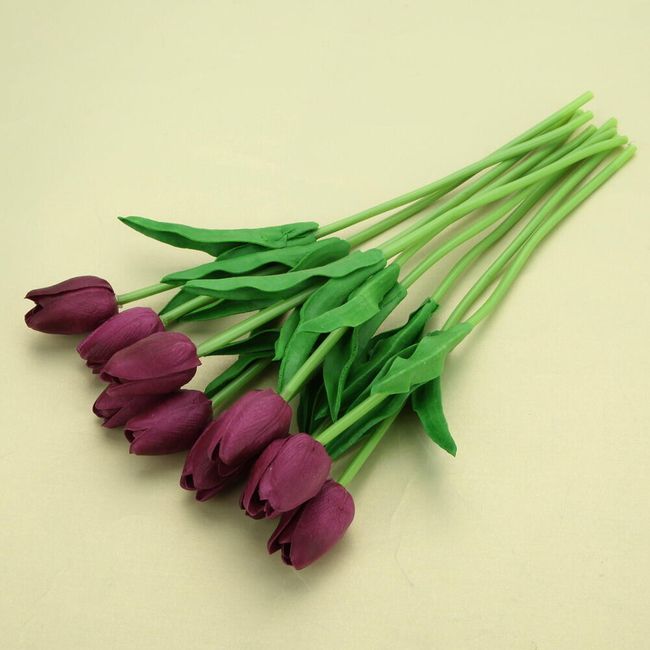 Mesterséges tulipán - 10 darab 1