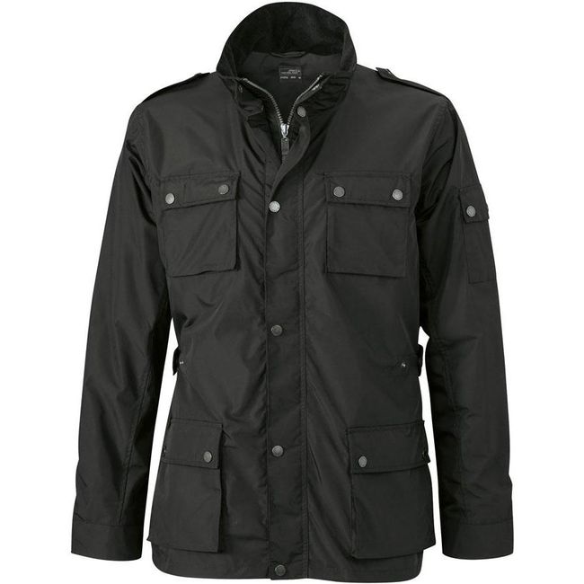 Muška elegantna jakna JN1056, crna, veličine XS - XXL: ZO_4915e8c2-0b07-11ec-9564-ecf4bbd76e50 1