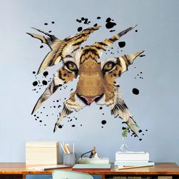 Zidna naljepnica - 3D tigrova glava