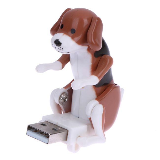 USB hračka v podobe nadržaného psíka 1