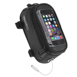Kerékpáros táska telefon és kisebb tárgyak számára