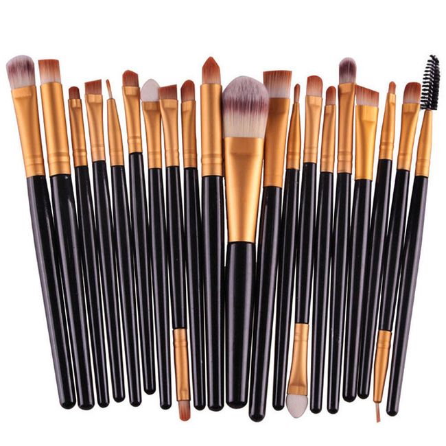 Set de pensule pentru make-up - 20 bucăți 1