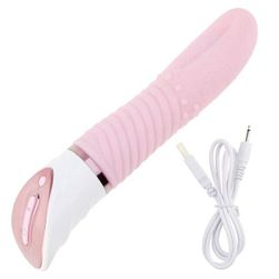 Women's vibrator with stimulator ET11