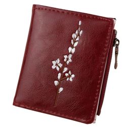 Ženska majhna denarnica - rože