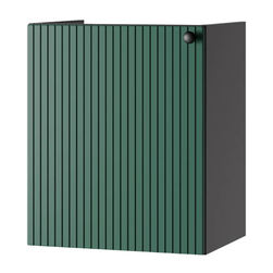 Zeleno - antracitová nízká závěsná skříňka pod umyvadlo 46,5x55,5 cm Asti – ZO_258295