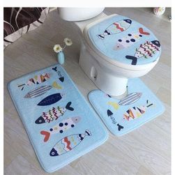 Zestaw dywaników do toalety i łazienki SQ3