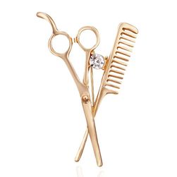 Women´s brooche Scissore