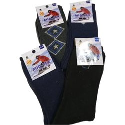 Vysoké teplé ponožky - 1 pár v balení, Velikosti OBUV: ZO_271343-35