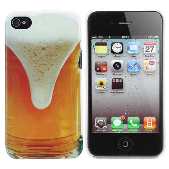 Ochranné pouzdro na pro iPhone 4/4S - motiv piva 1