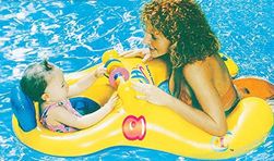 Colac înot gonflabil pentru mamă și copil KJI4