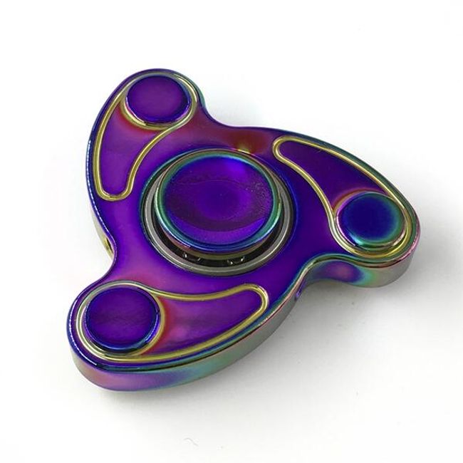 Rainbow fidget spinner - zabawka antystresowa 1