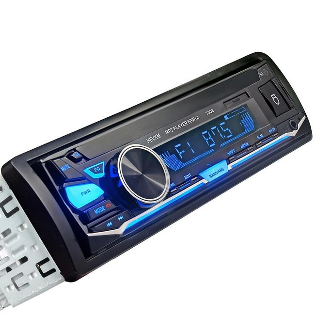 Radio samochodowe AR04 USB, SD,AUX, BT, 6 colors backligth 1