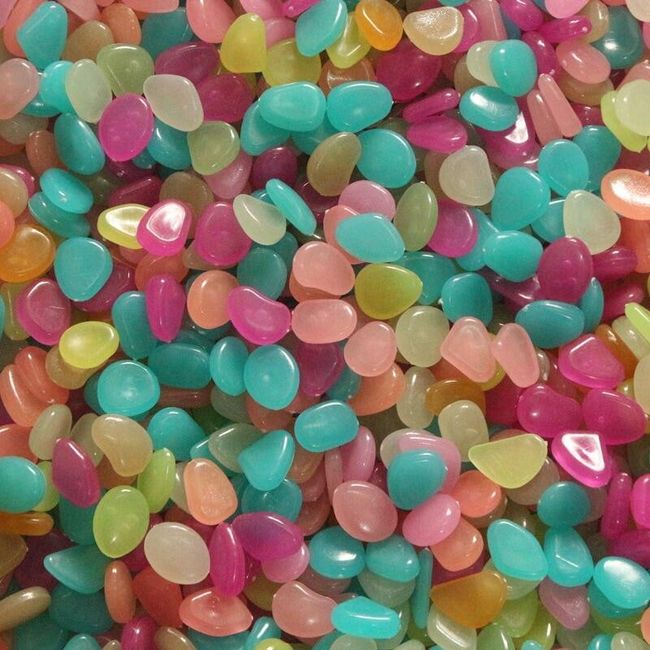 Блестящи камъчета за аквариум GH10 1