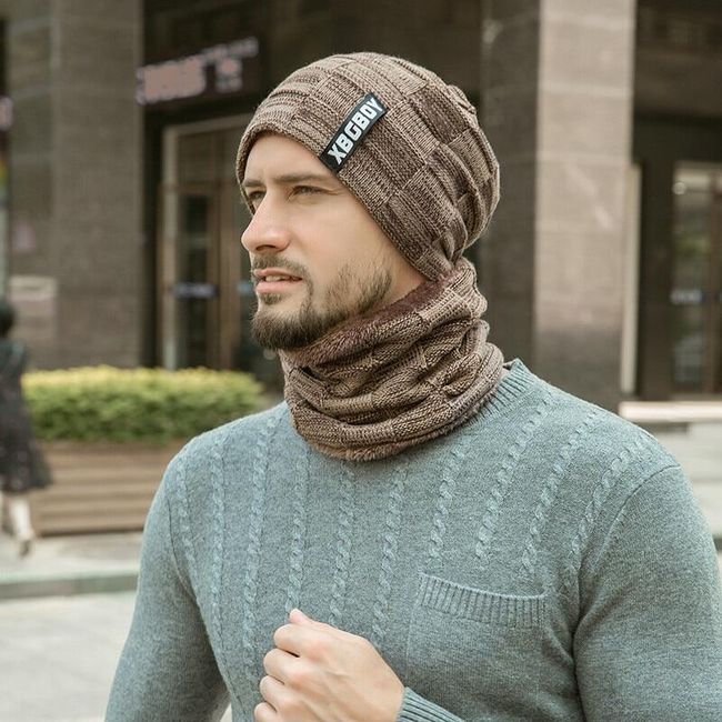 Pánská čepice a nákrčník Stanley 1