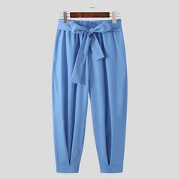 INCERUN 2021 Új férfi divat egyszínű nadrág húzózsinór alkalmi hárem nadrág Chinomen's Loose Wide Leg Pant nadrág S-5XL 7 SS_1005003093369017