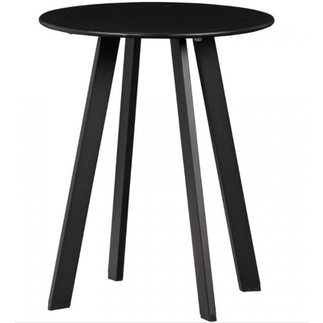 Czarny metalowy stolik do przechowywania Axl 40 cm ZO_254431 1