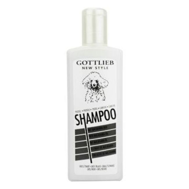 Pudl šampon s makadamovým olejem - černý, 300ml ZO_252529 1
